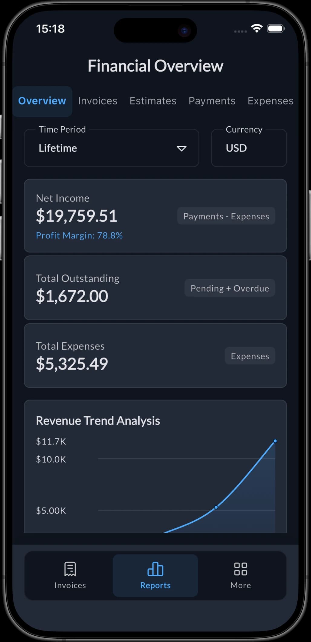 Invoice Maker on iPhone — screenshot 4