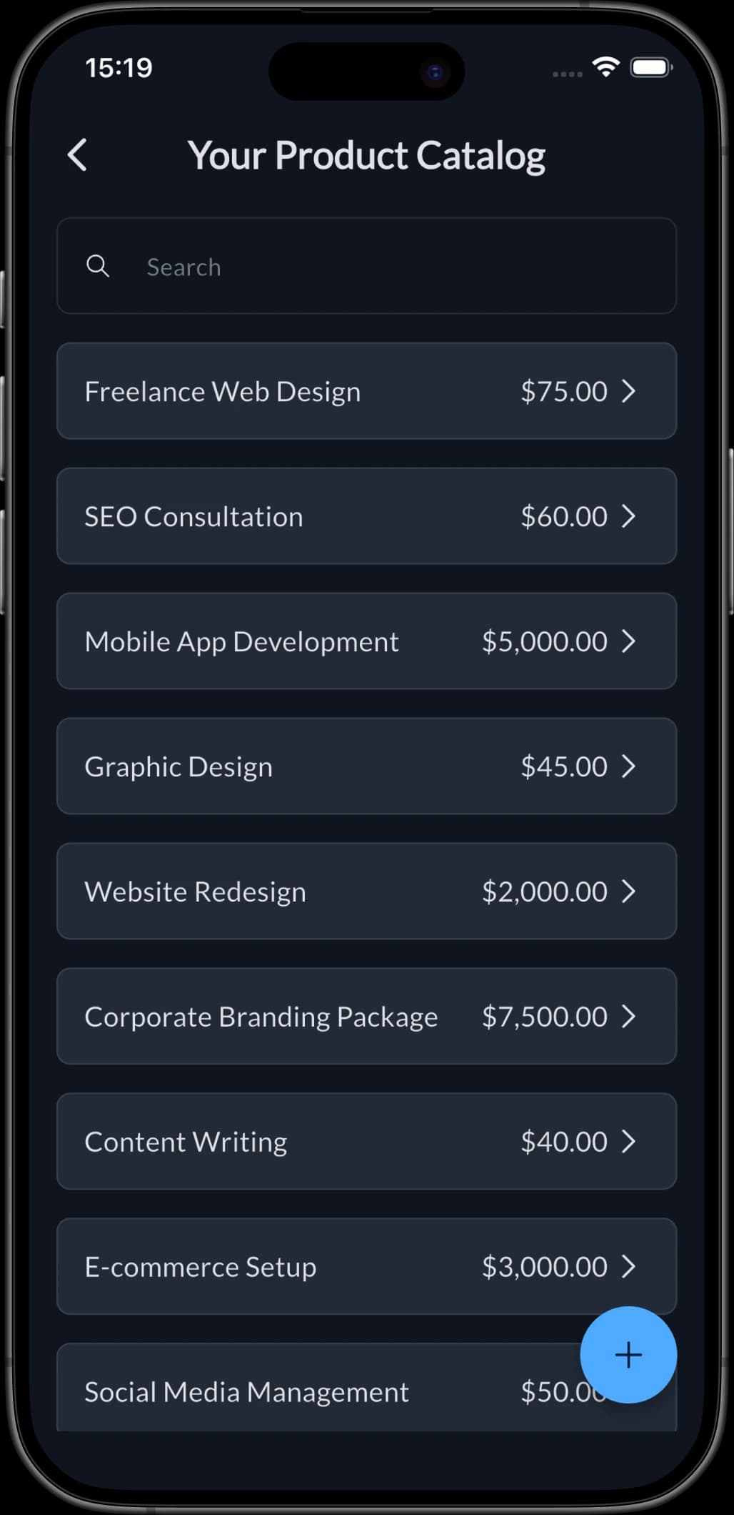 Invoice Maker on iPhone — screenshot 7